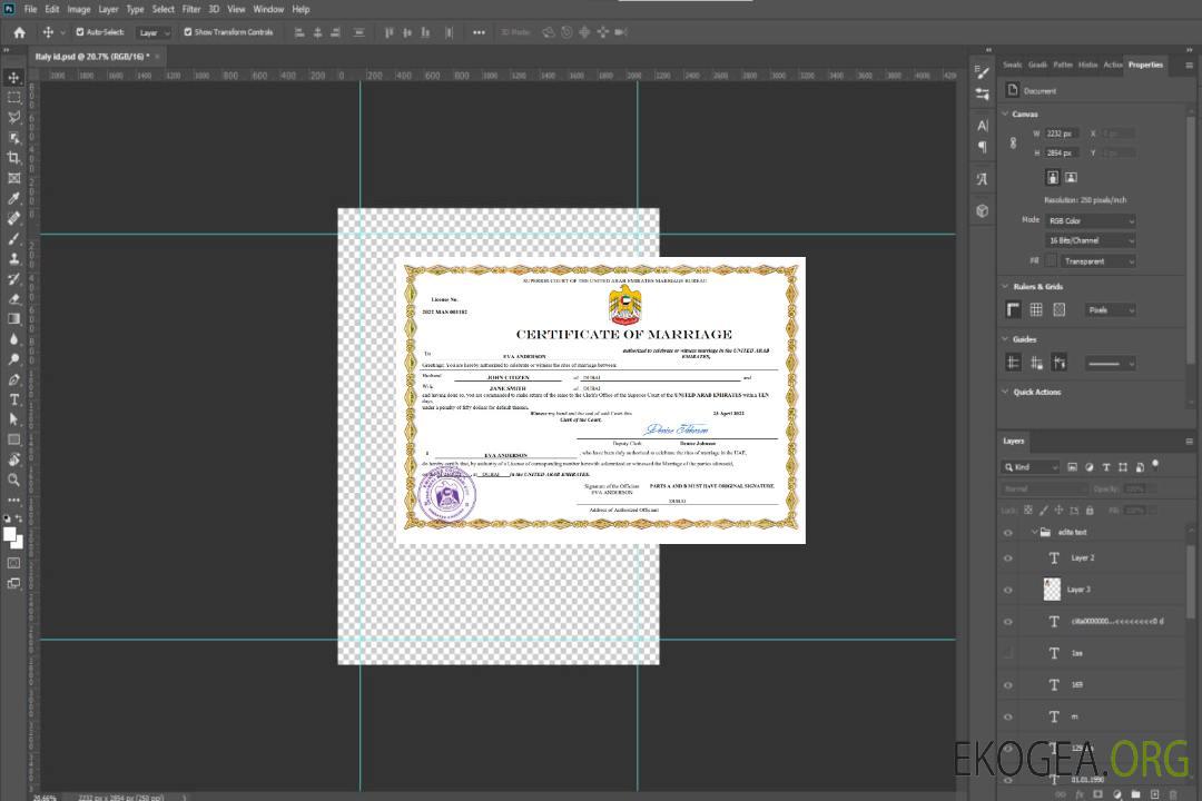 Modèle Word et PDF de certificat de mariage aux Émirats arabes unis template Modèle Word et PDF de certificat de mariage aux Émirats arabes unis template
